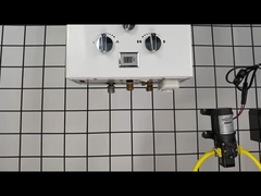 0.02-0.8Mpa 6L گاز گیزر LP گاز دوش کمپینگ سیستم آبگرمکن فوری