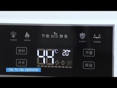 آبگرمکن فلو با صفحه نمایش LED با مبادله گرما مس بدون اکسیژن و ورودی گاز G1/2'