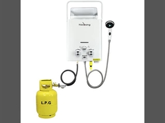 10 لیتری یخچال گاز گاز آبگرمکن کنترل دستی دکمه سفید