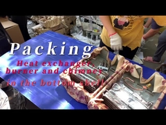 بسته بندی مبادله گرما، سوزان و دودکش در پوسته پایین