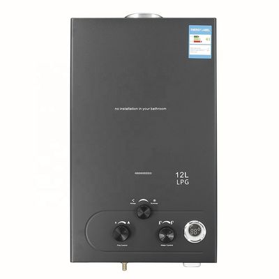 12L Tankless LPG Gas Water Heater Flue Type 24KW Household