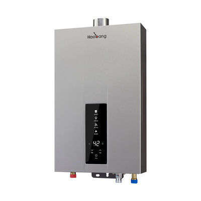 Heat Input 21kW Forced Exhaust Gas Water Heater Featuring Digital Display Temperature Control and Forced Exhaust Fan System
