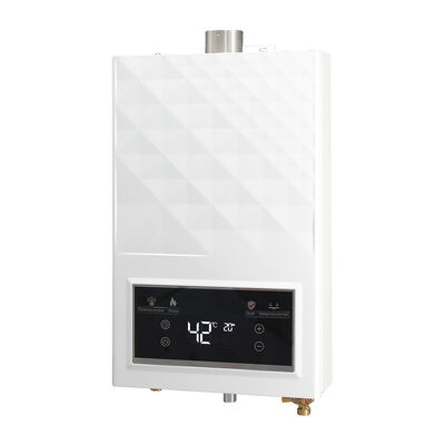 Electric Power Source Forced Exhaust Gas Water Heater Oxygen Free Copper Heat Exchanger 50MM Flue Dimension Heating Solution