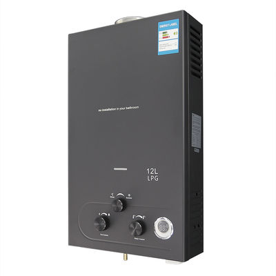 حمام اتاق گاز آبگرمکن 12L 24KW مقاومت در برابر خوردگی سیاه