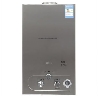 12 لیتر 110-220V گاز خانگی آبگرمکن بخار فولاد خروجی