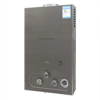24KW حمام اتاق گاز آب گرم کن NG LPG هارمونیکا سوزنده Sliver